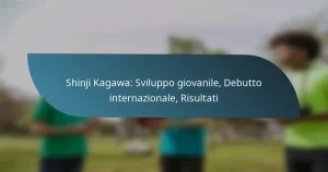 Shinji Kagawa: Sviluppo giovanile, Debutto internazionale, Risultati